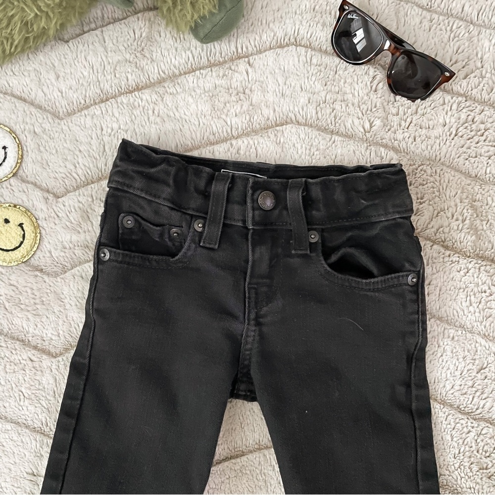 Kids: Signature by Levi Strauss Black Skinny Jeans - Picture 2 of 12